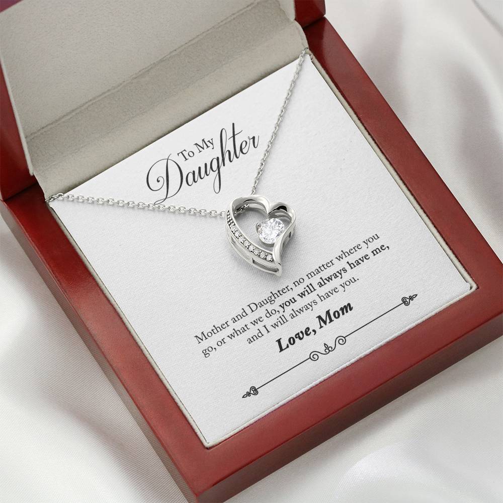 To My Daughter Alluring Beauty Necklace