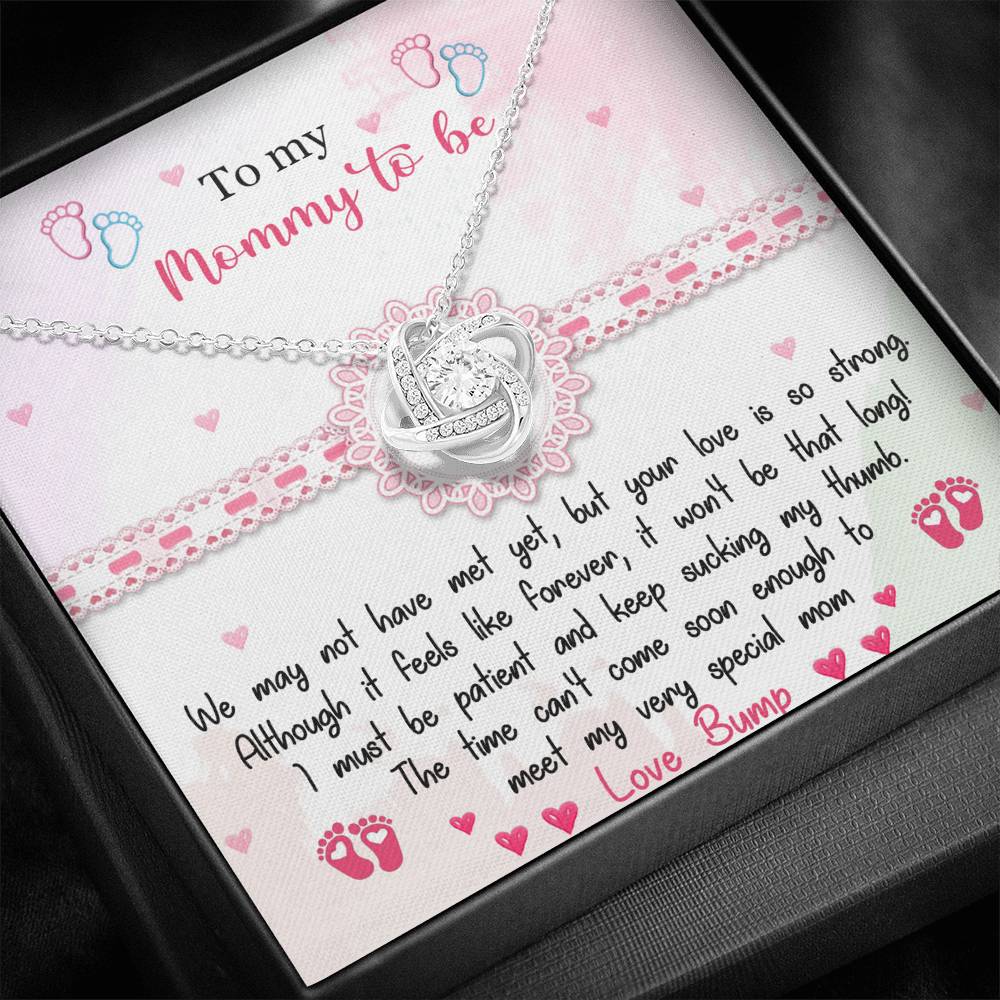 To My Mommy - Love Knot Necklace