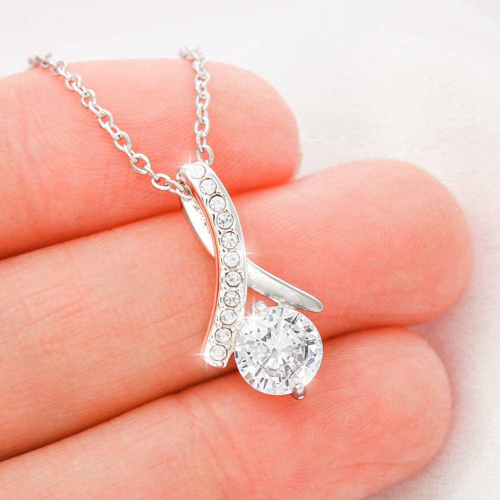 To My Beautiful Wife Alluring Beauty Necklace