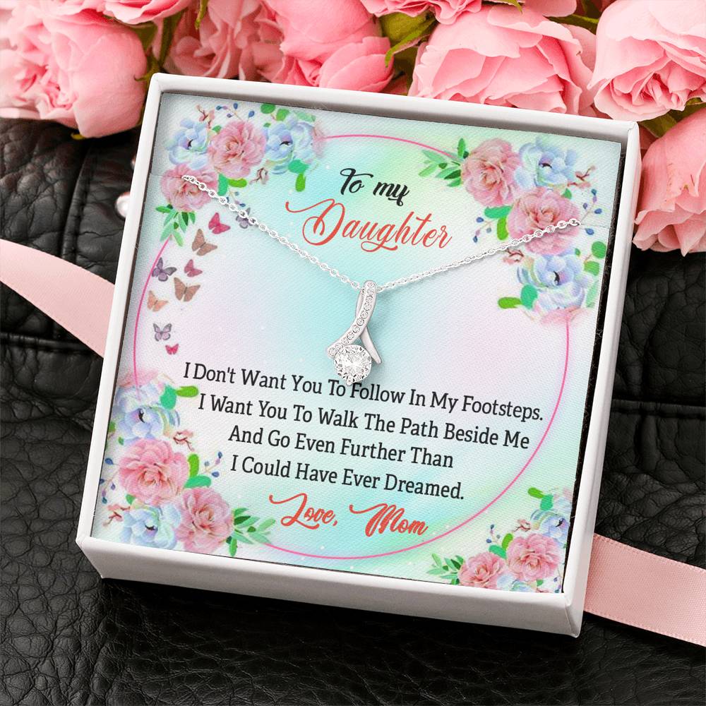 To My Daughter Alluring Beauty Necklace