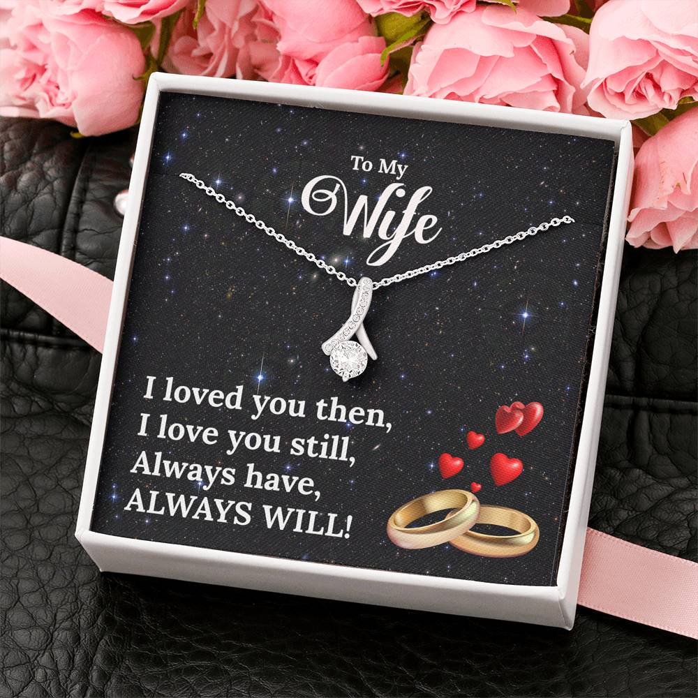 To My Wife Alluring Beauty Necklace