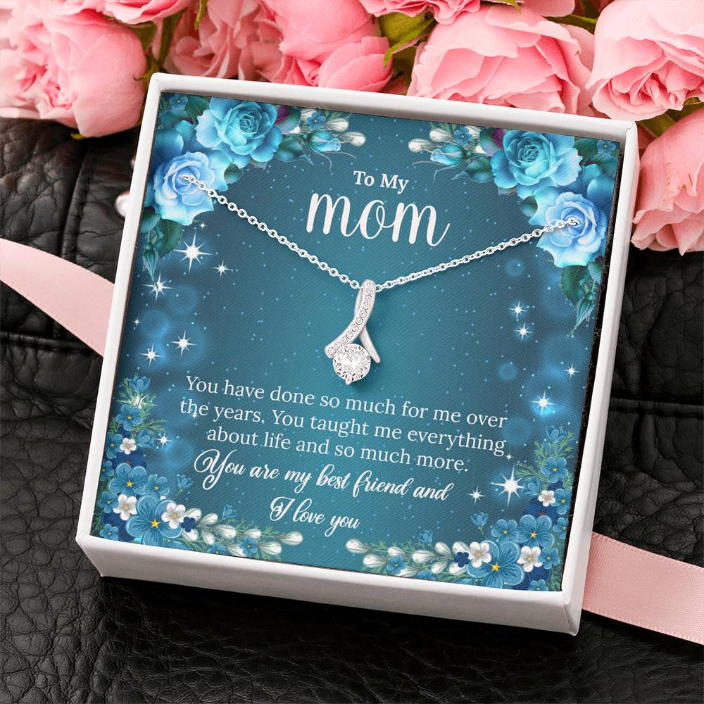 To My Mom Alluring Beauty Necklace