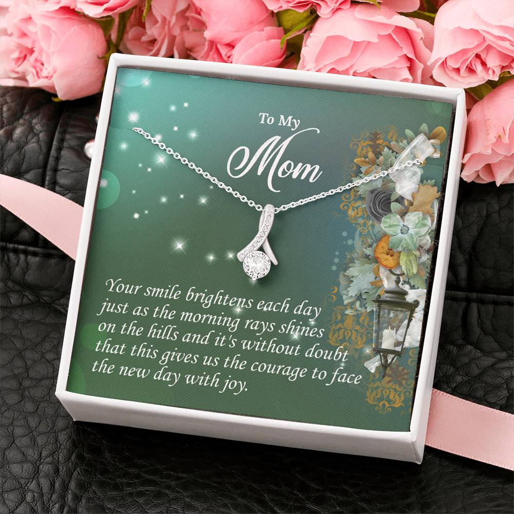 To My Mom Alluring Beauty Necklace