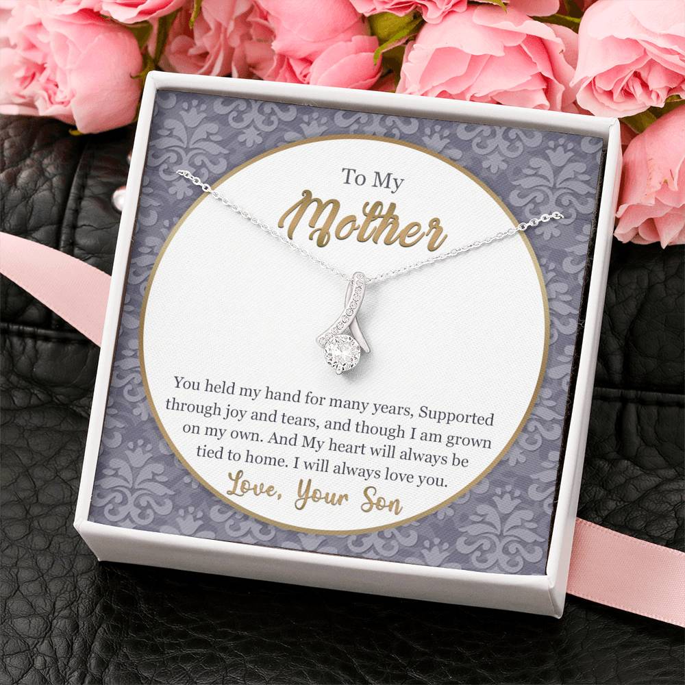 To My Mother Alluring Beauty Necklace