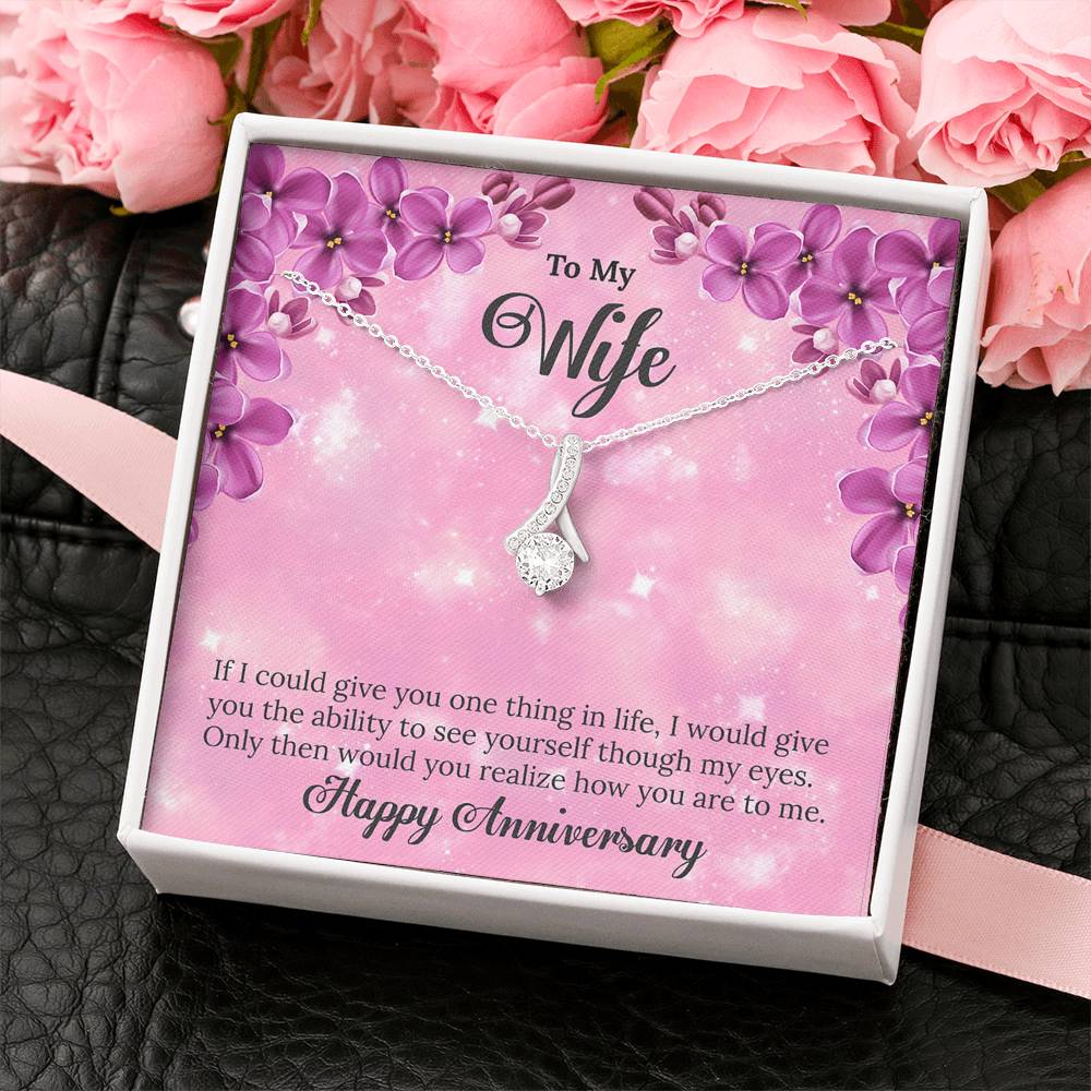 To My Wife Alluring Beauty Necklace