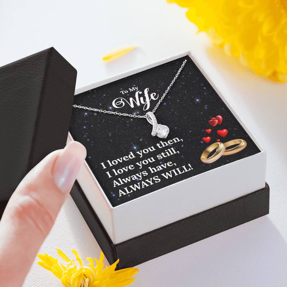 To My Wife Alluring Beauty Necklace