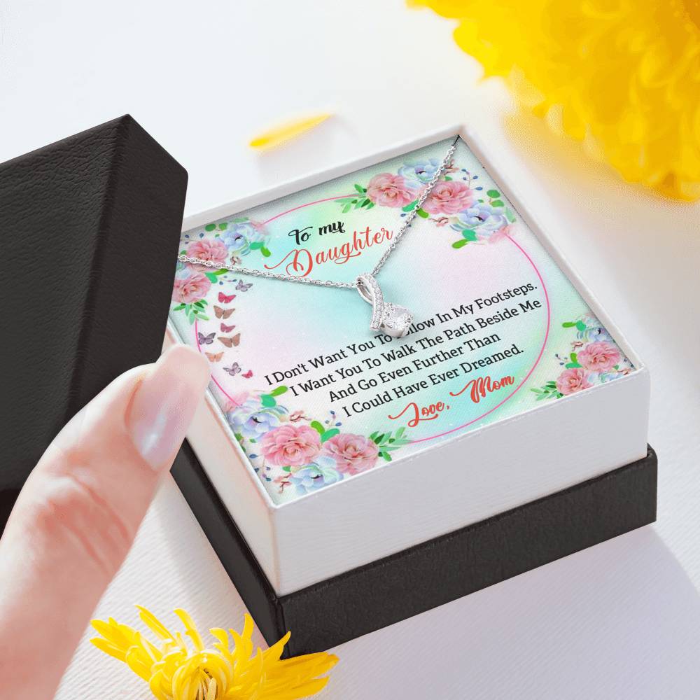 To My Daughter Alluring Beauty Necklace