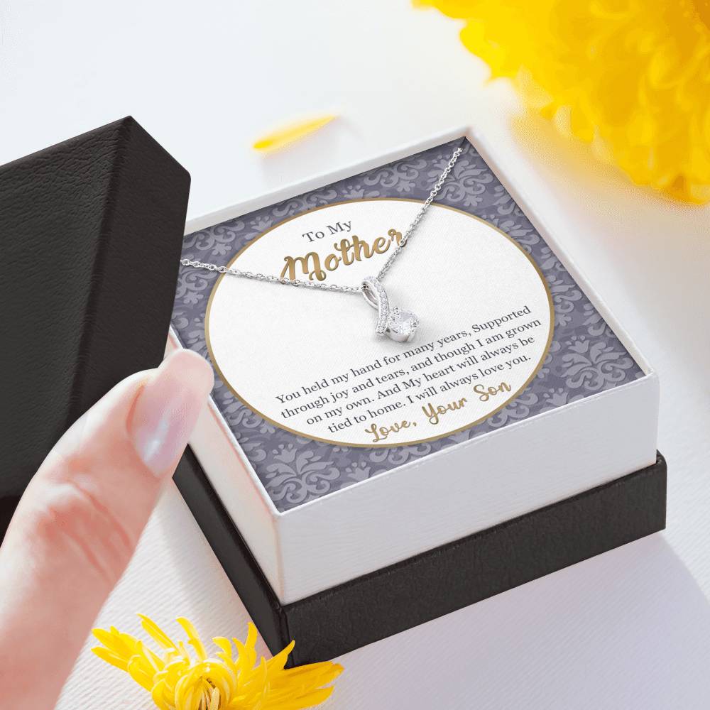 To My Mother Alluring Beauty Necklace