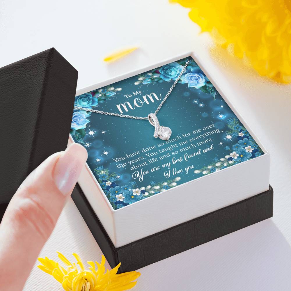 To My Mom Alluring Beauty Necklace