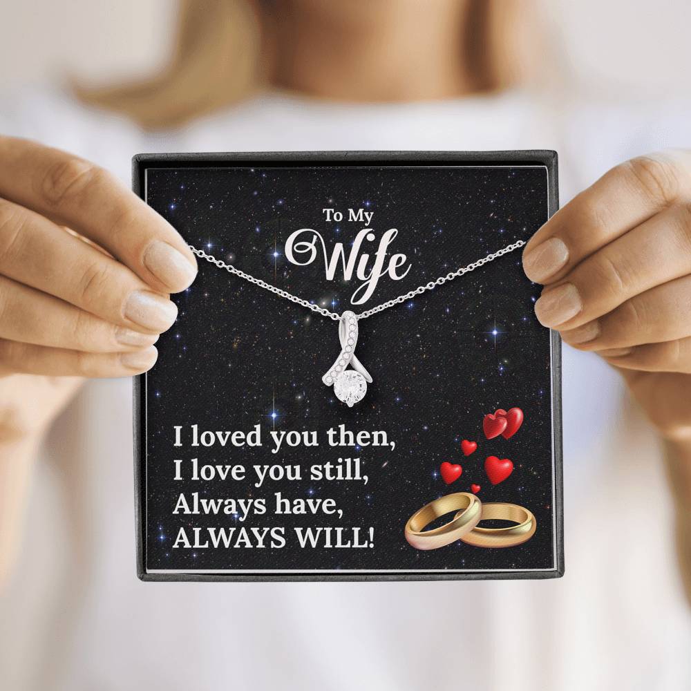 To My Wife Alluring Beauty Necklace