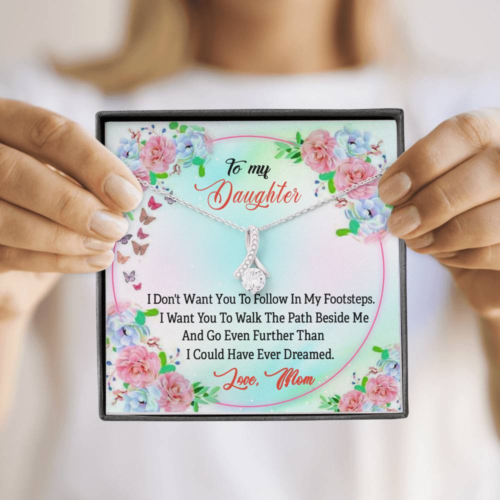 To My Daughter Alluring Beauty Necklace