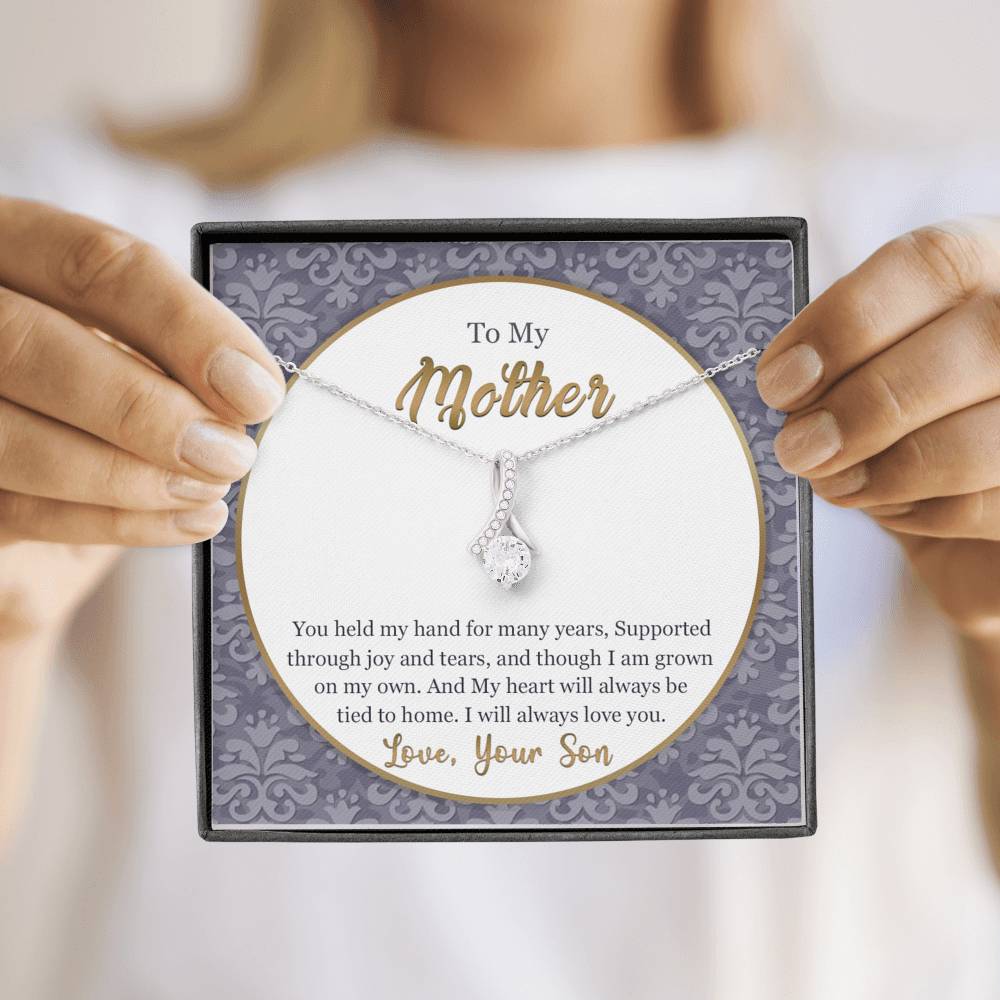 To My Mother Alluring Beauty Necklace