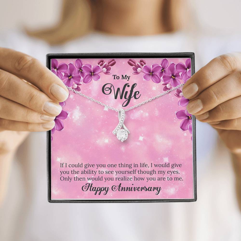 To My Wife Alluring Beauty Necklace