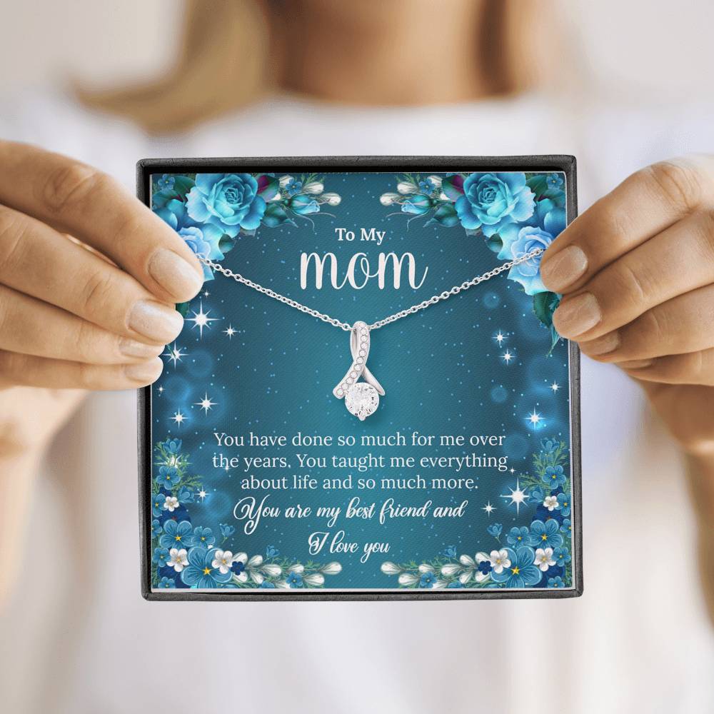 To My Mom Alluring Beauty Necklace