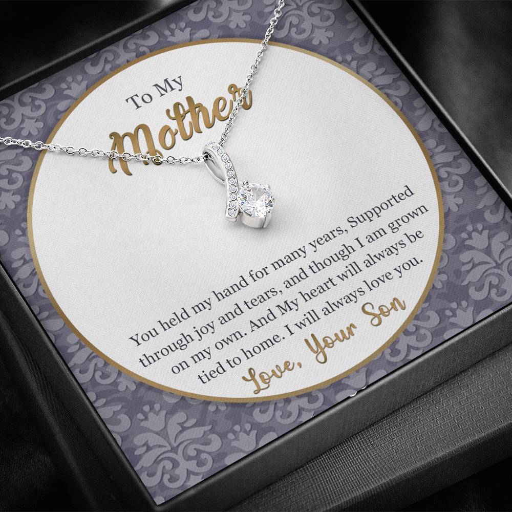 To My Mother Alluring Beauty Necklace