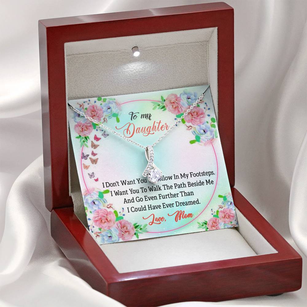 To My Daughter Alluring Beauty Necklace