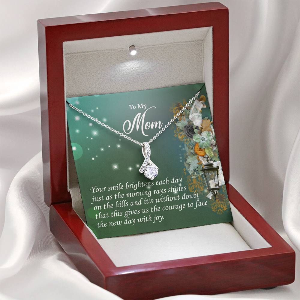 To My Mom Alluring Beauty Necklace