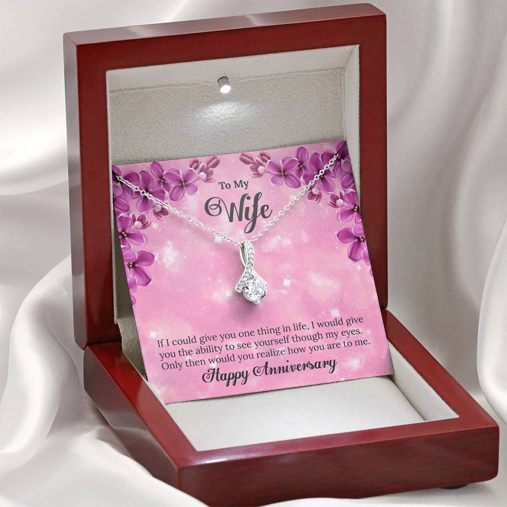 To My Wife Alluring Beauty Necklace