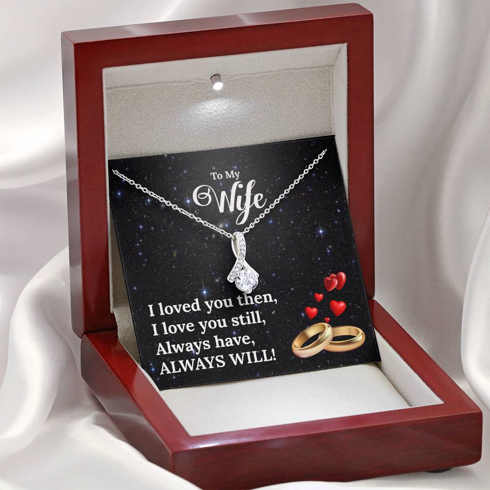 To My Wife Alluring Beauty Necklace