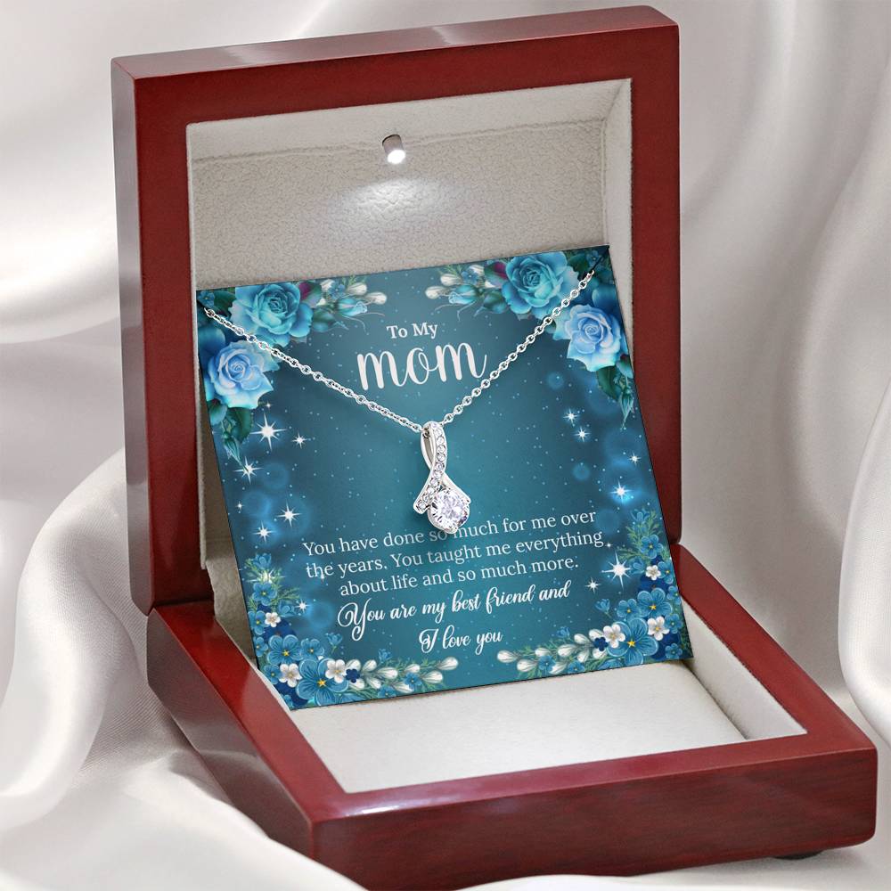 To My Mom Alluring Beauty Necklace