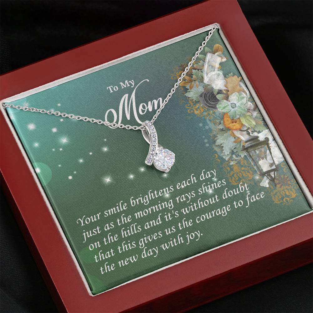 To My Mom Alluring Beauty Necklace