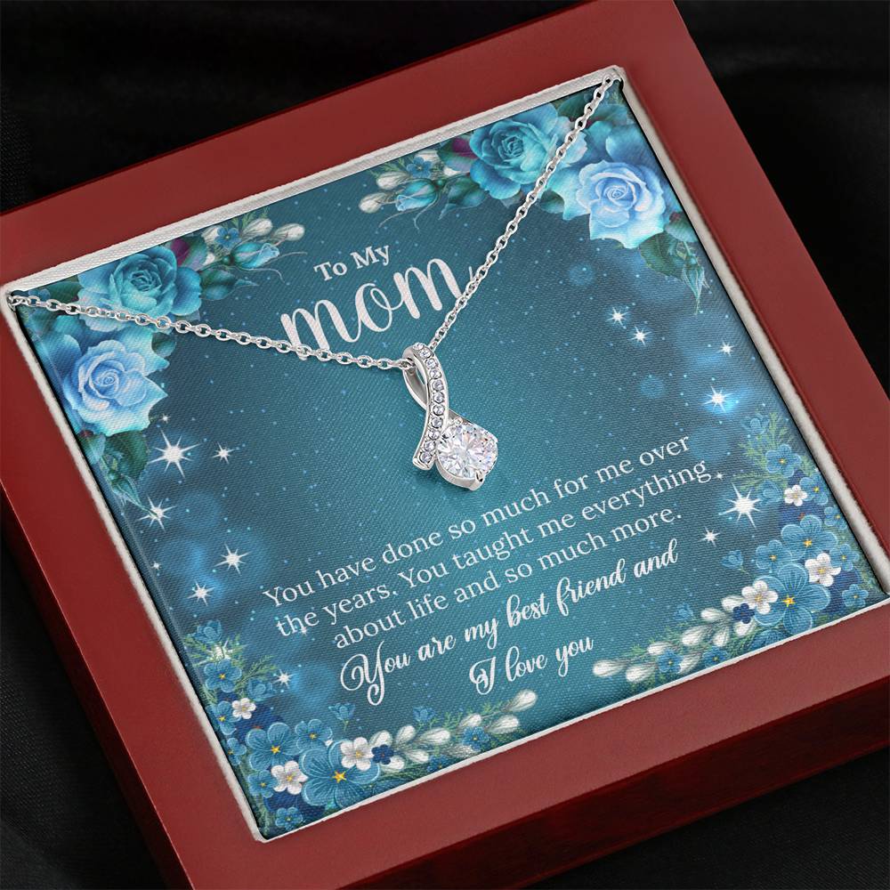 To My Mom Alluring Beauty Necklace