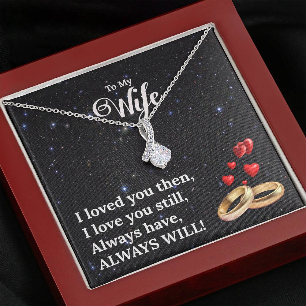 To My Wife Alluring Beauty Necklace