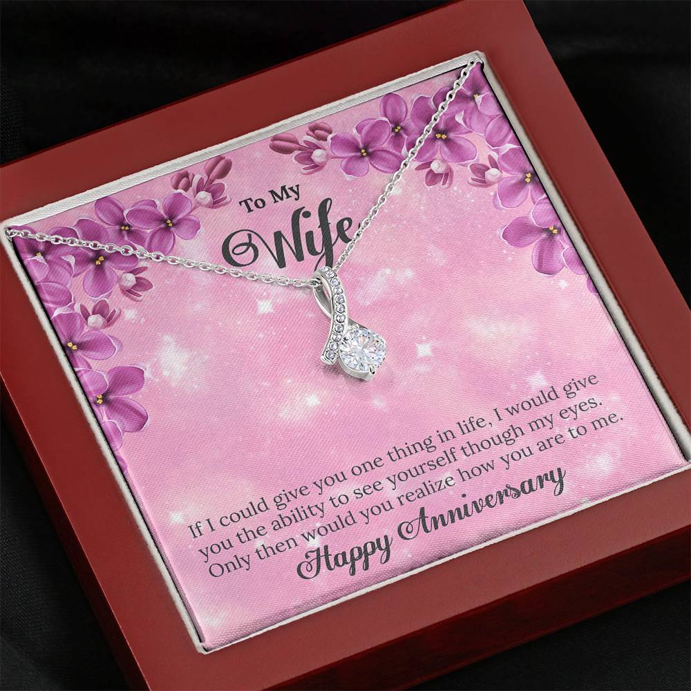 To My Wife Alluring Beauty Necklace
