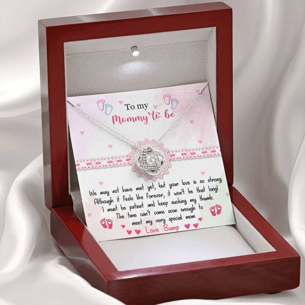 To My Mommy - Love Knot Necklace