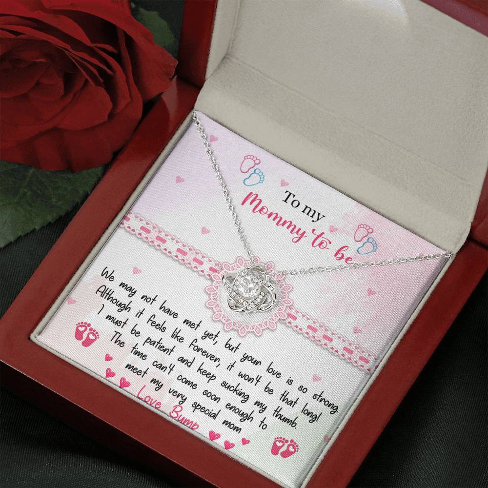 To My Mommy - Love Knot Necklace